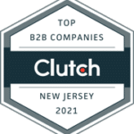 2021 B2B IT Companies New Jersey Badge By Clutch