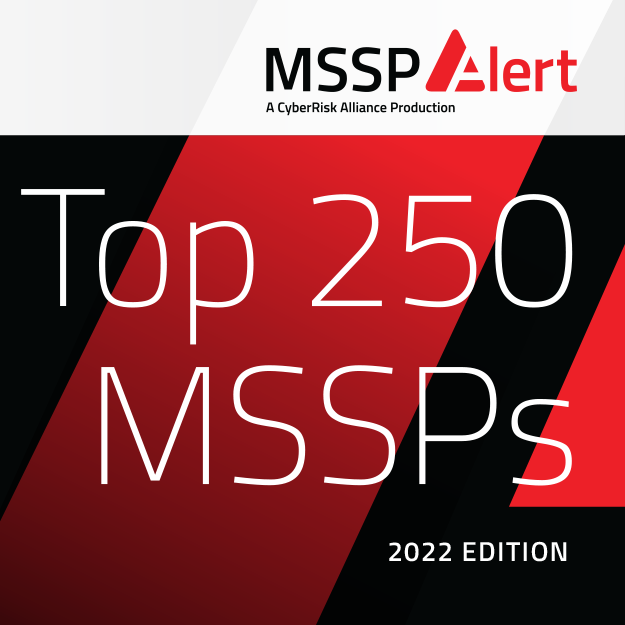 Top 250 MSSPs 2022 edition certificate