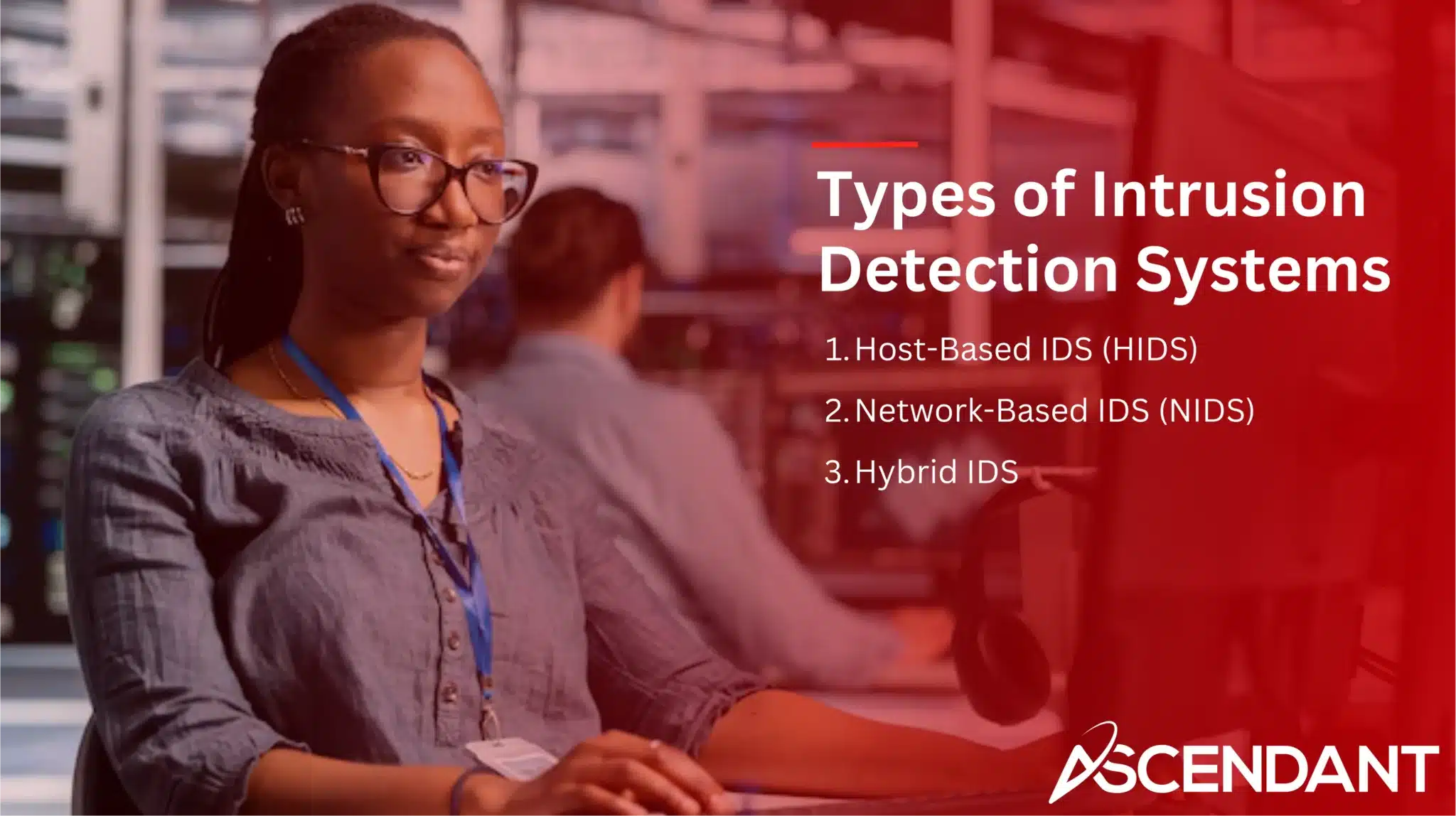 Types of Intrusion Detection Systems 1. Host-Based IDS (HIDS) 2. Network-Based IDS (NIDS) 3. Hybrid IDS 
