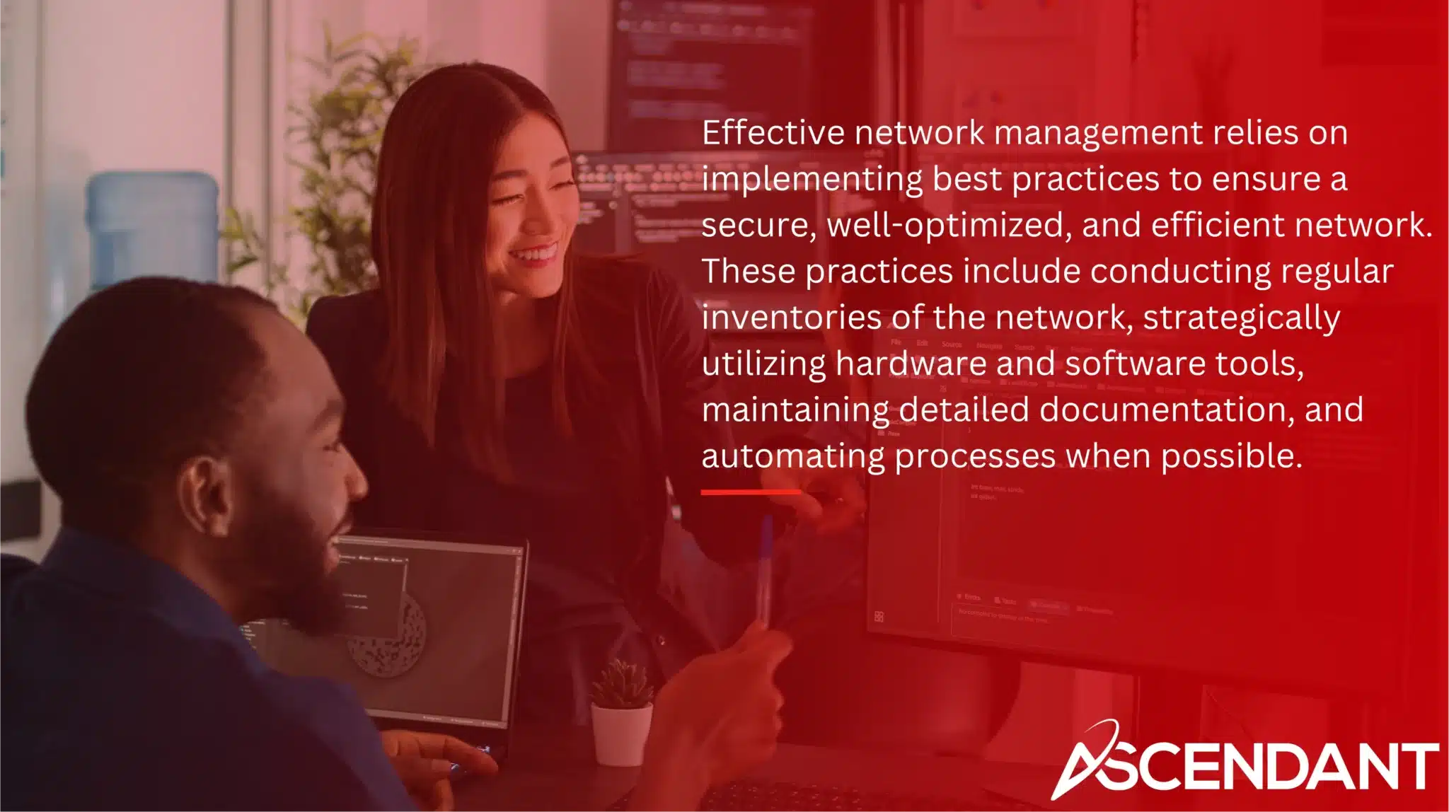 Effective network management relies on implementing best practices to ensure a secure, well-optimized, and efficient network. These practices include conducting regular inventories of the network, strategically utilizing hardware and software tools, maintaining detailed documentation, and automating processes when possible.