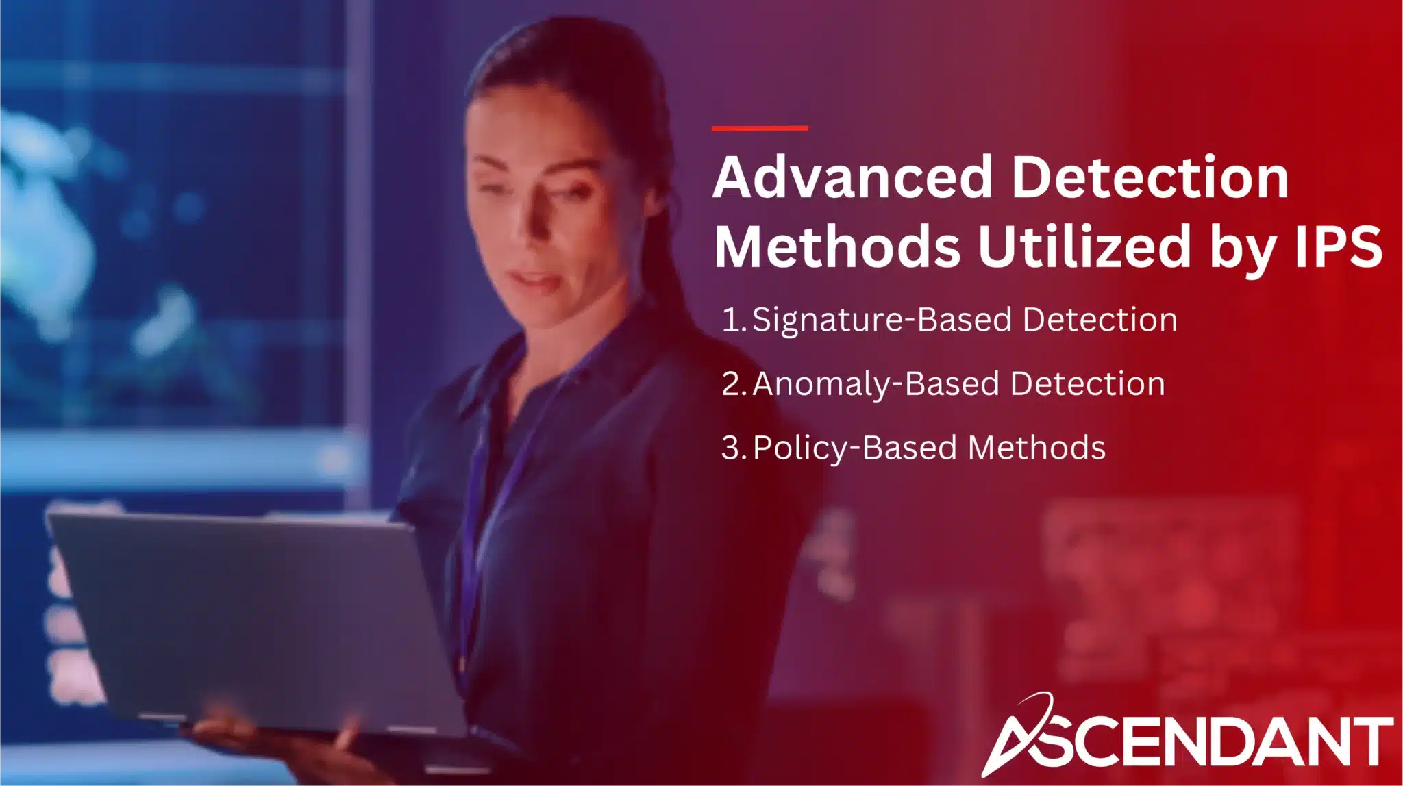 Advanced Detection Methods Utilized by IPS
1. Signature-Based Detection
2. Anomaly-Based Detection
3. Policy-Based Methods