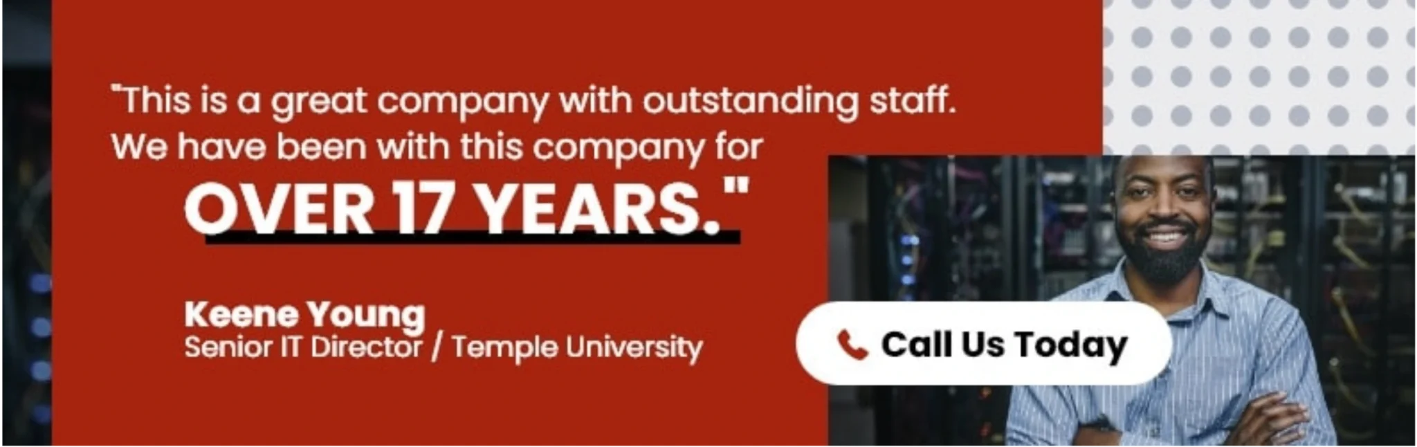 Temple University Testimonial
