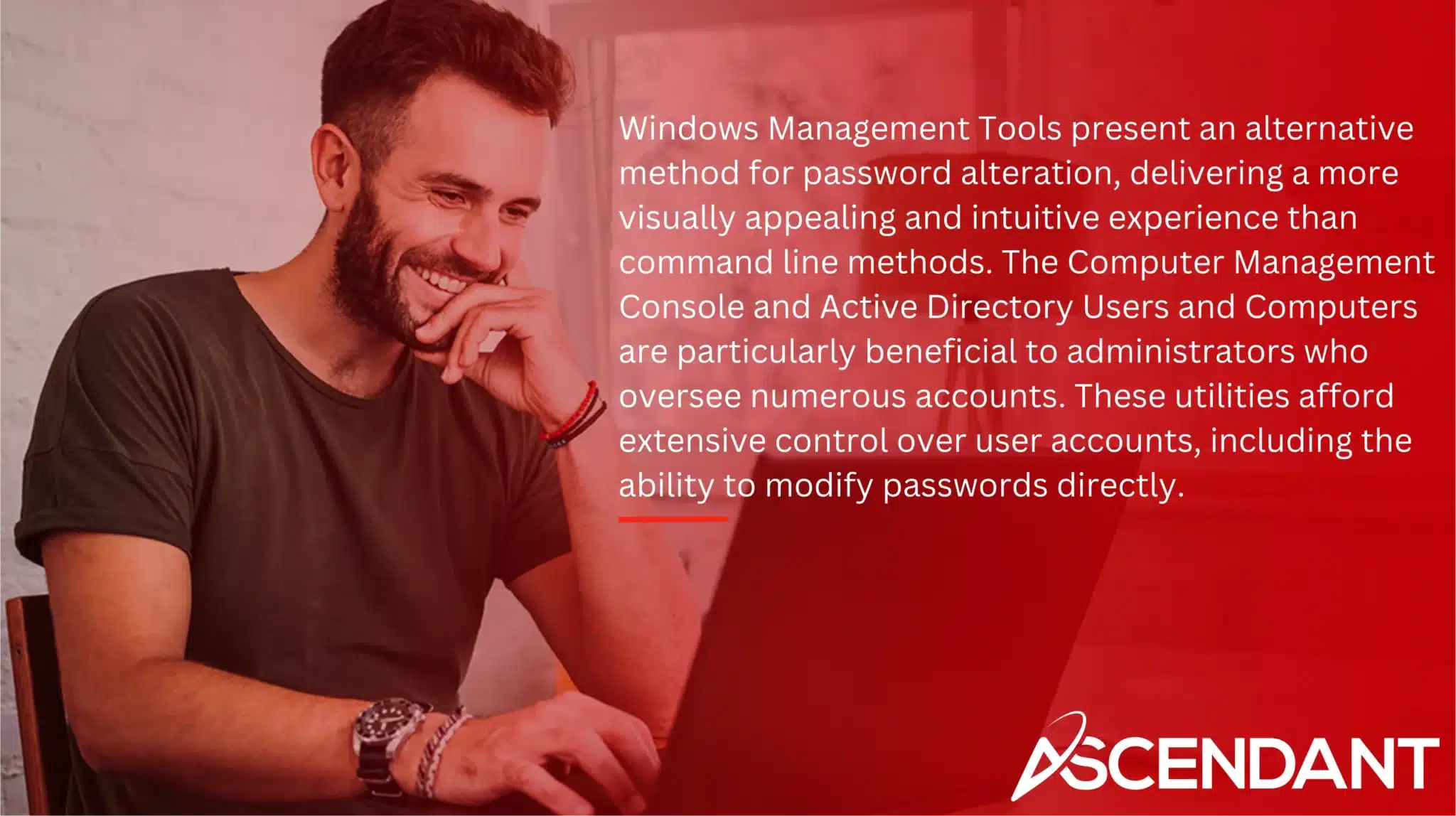 Windows Management Tools present an alternative method for password alteration, delivering a more visually appealing and intuitive experience than command line methods. The Computer Management Console and Active Directory Users and Computers are particularly beneficial to administrators who oversee numerous accounts. These utilities afford extensive control over user accounts, including the ability to modify passwords directly.