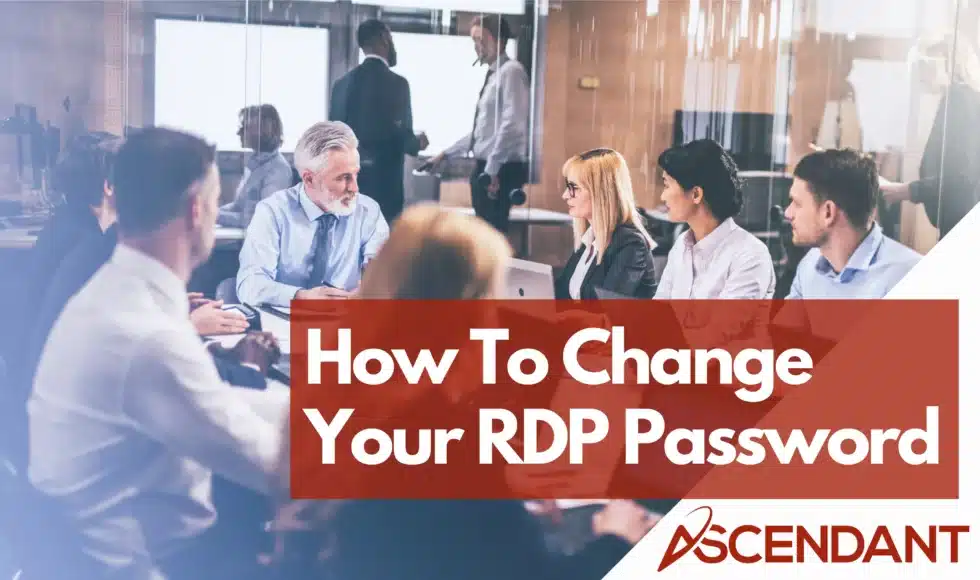 How To Change Your RDP Password