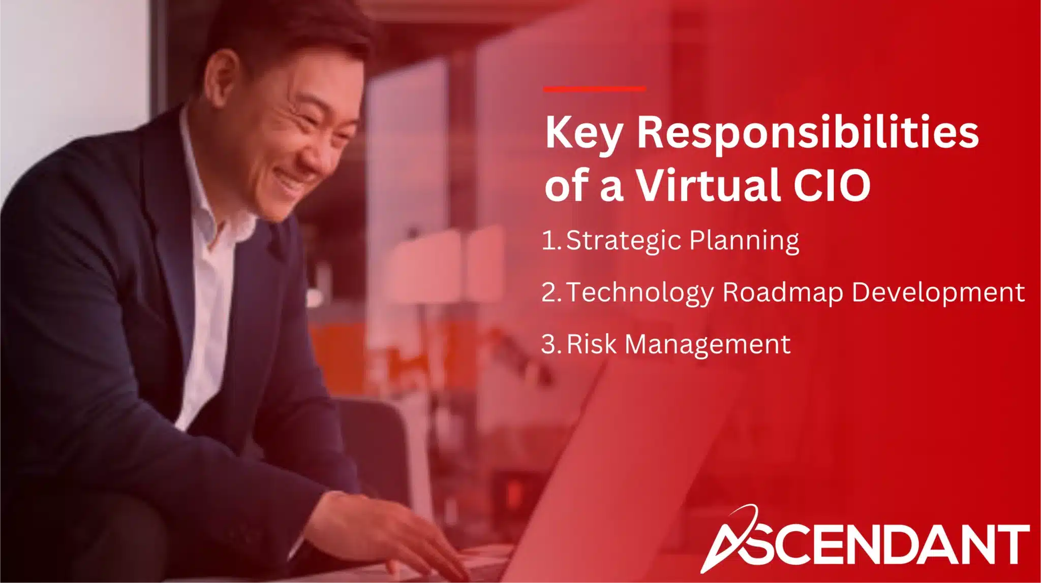 Key Responsibilities of a Virtual CIO
1. Strategic Planning
2. Technology Roadmap Development
3. Risk Management