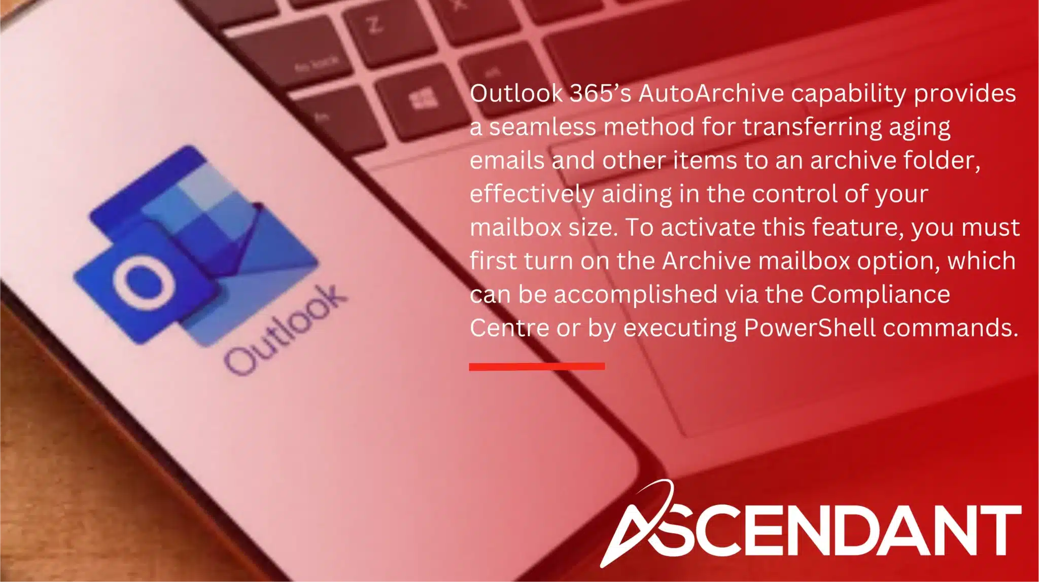 Outlook 365’s AutoArchive capability provides a seamless method for transferring aging emails and other items to an archive folder, effectively aiding in the control of your mailbox size. To activate this feature, you must first turn on the Archive mailbox option, which can be accomplished via the Compliance Centre or by executing PowerShell commands.