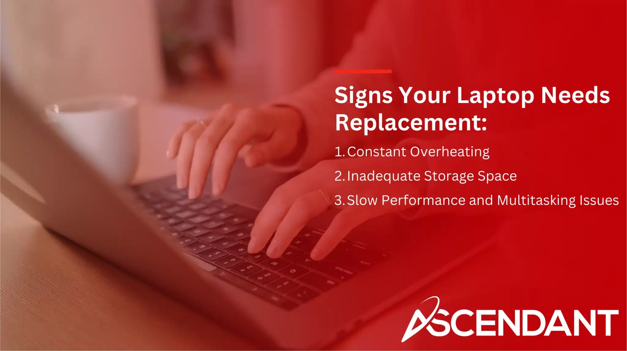 Signs Your Laptop Needs Replacement:
1. Constant Overheating
2. Inadequate Storage Space
3. Slow Performance and Multitasking Issues