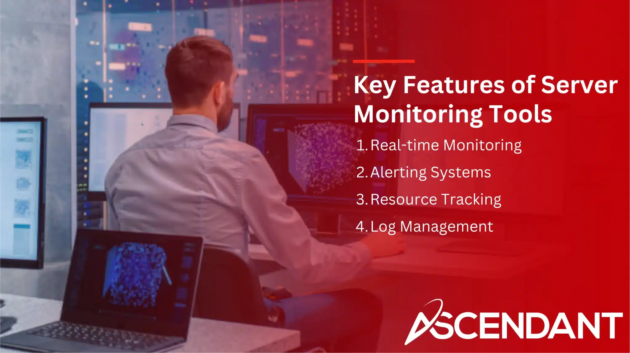 Key Features of Server Monitoring Tools
1. Real-time Monitoring
2. Alerting Systems
3. Resource Tracking
4. Log Management