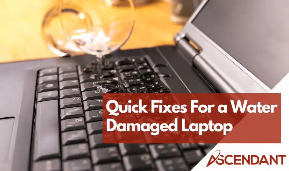 Quick Fixes For a Water Damaged Laptop