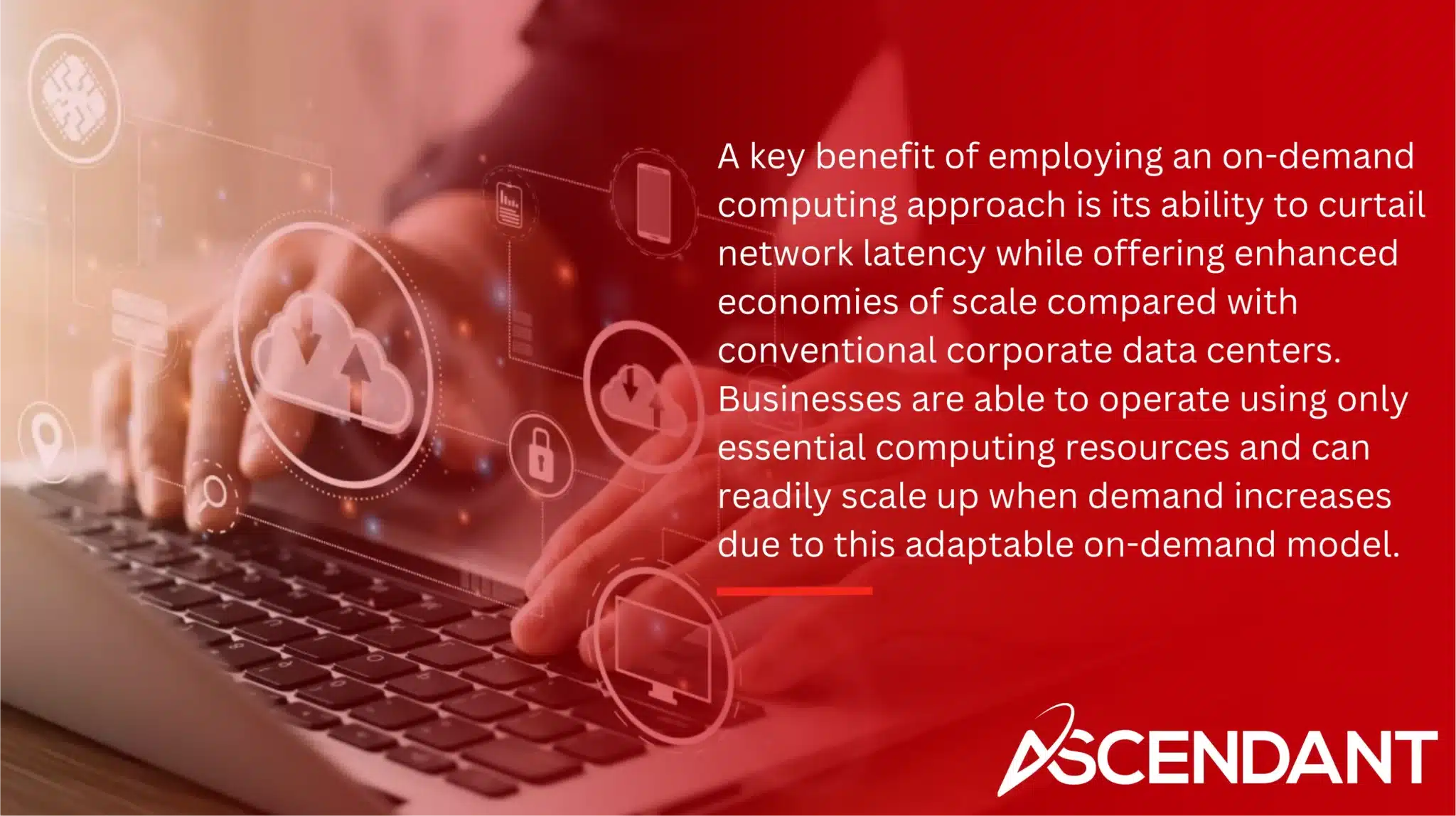 A key benefit of employing an on-demand computing approach is its ability to curtail network latency while offering enhanced economies of scale compared with conventional corporate data centers. Businesses are able to operate using only essential computing resources and can readily scale up when demand increases due to this adaptable on-demand model.
