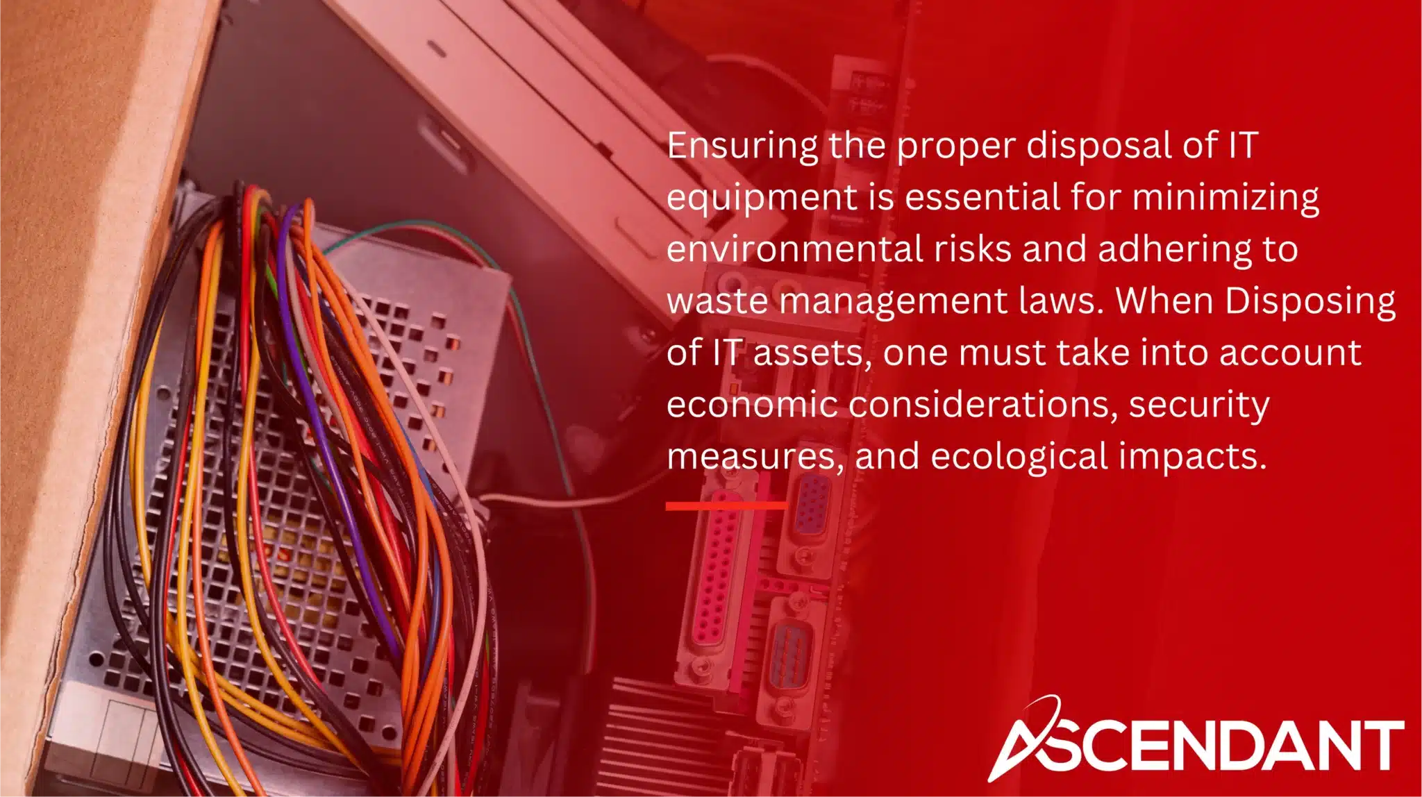 Ensuring the proper disposal of IT equipment is essential for minimizing environmental risks and adhering to waste management laws. When Disposing of IT assets, one must take into account economic considerations, security measures, and ecological impacts. 