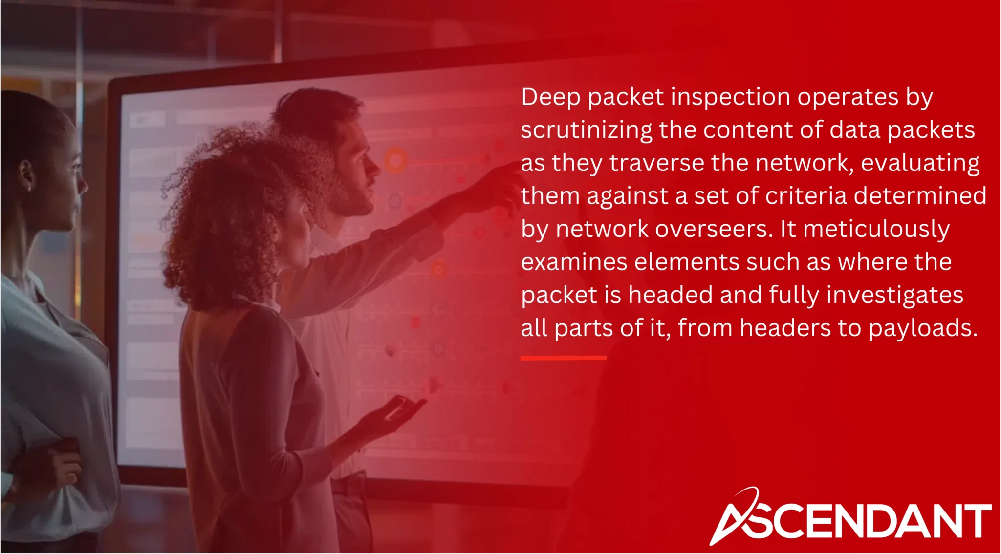 Deep packet inspection operates by scrutinizing the content of data packets as they traverse the network, evaluating them against a set of criteria determined by network overseers. It meticulously examines elements such as where the packet is headed and fully investigates all parts of it, from headers to payloads. 