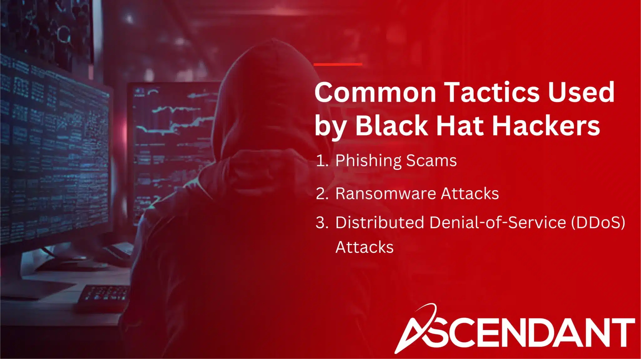 Common Tactics Used by Black Hat Hackers
1. Phishing Scams
2. Ransomware Attacks
3. Distributed Denial of Service (DDoS) Attacks