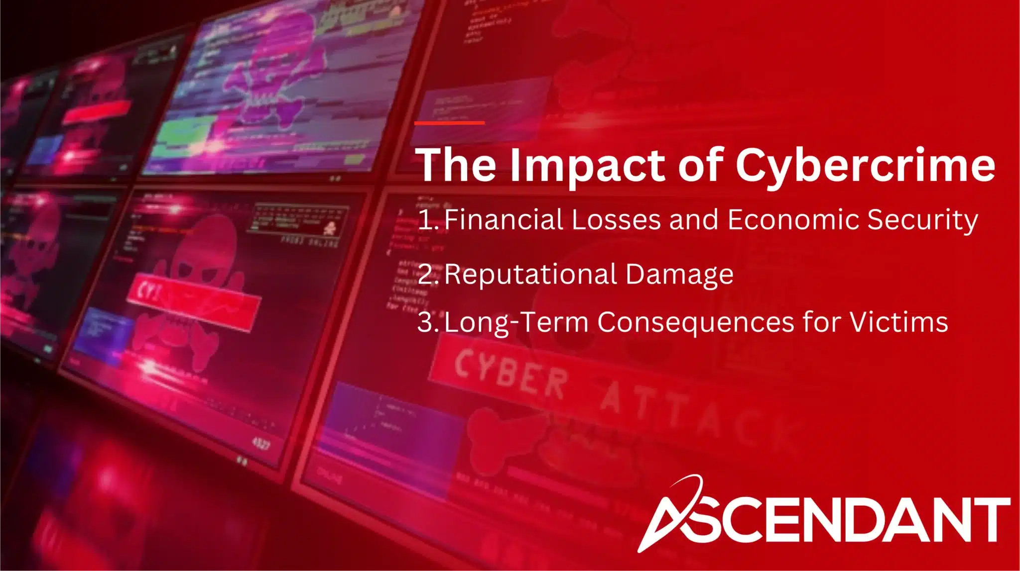The Impact of Cybercrime
1. Financial Losses and Economic Security
2. Reputational Damage
3. Long-Term Consequences for Victims