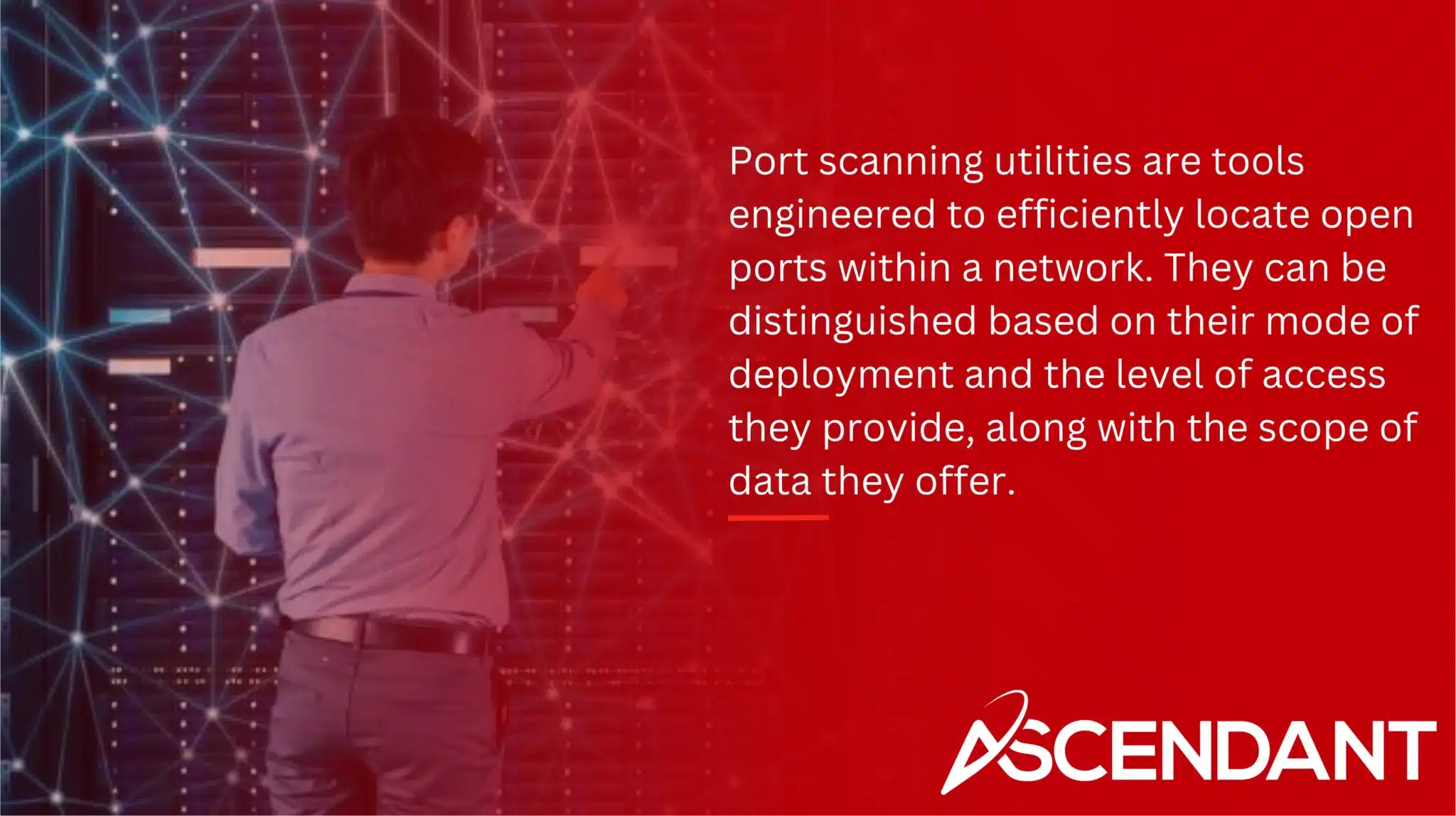 Port scanning utilities are tools engineered to efficiently locate open ports within a network. They can be distinguished based on their mode of deployment and the level of access they provide, along with the scope of data they offer.