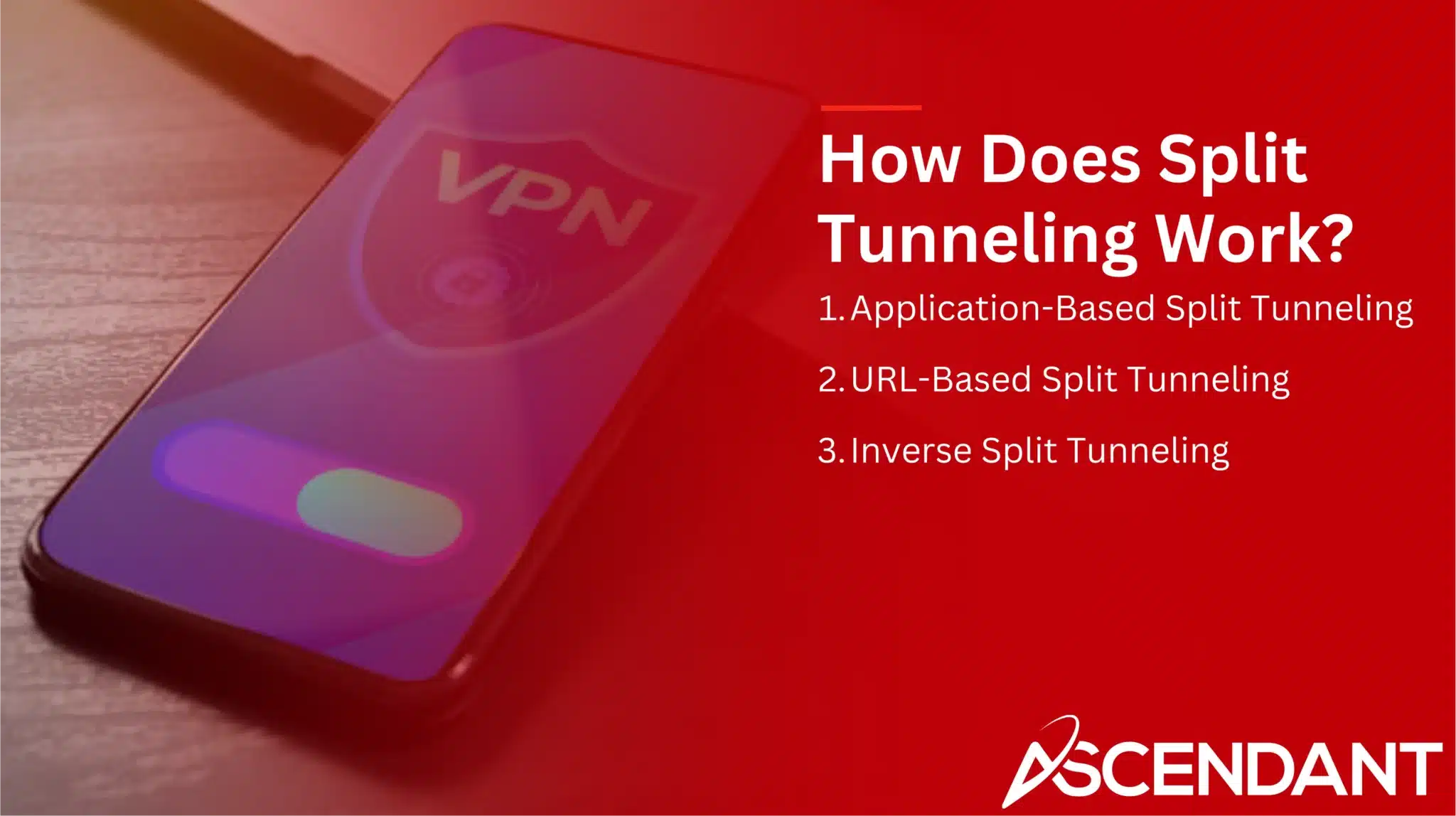 How Does Split Tunneling Work?
1. Application-Based Split Tunneling
2. URL- Based Split Tunneling
3. Inverse Split Tunneling