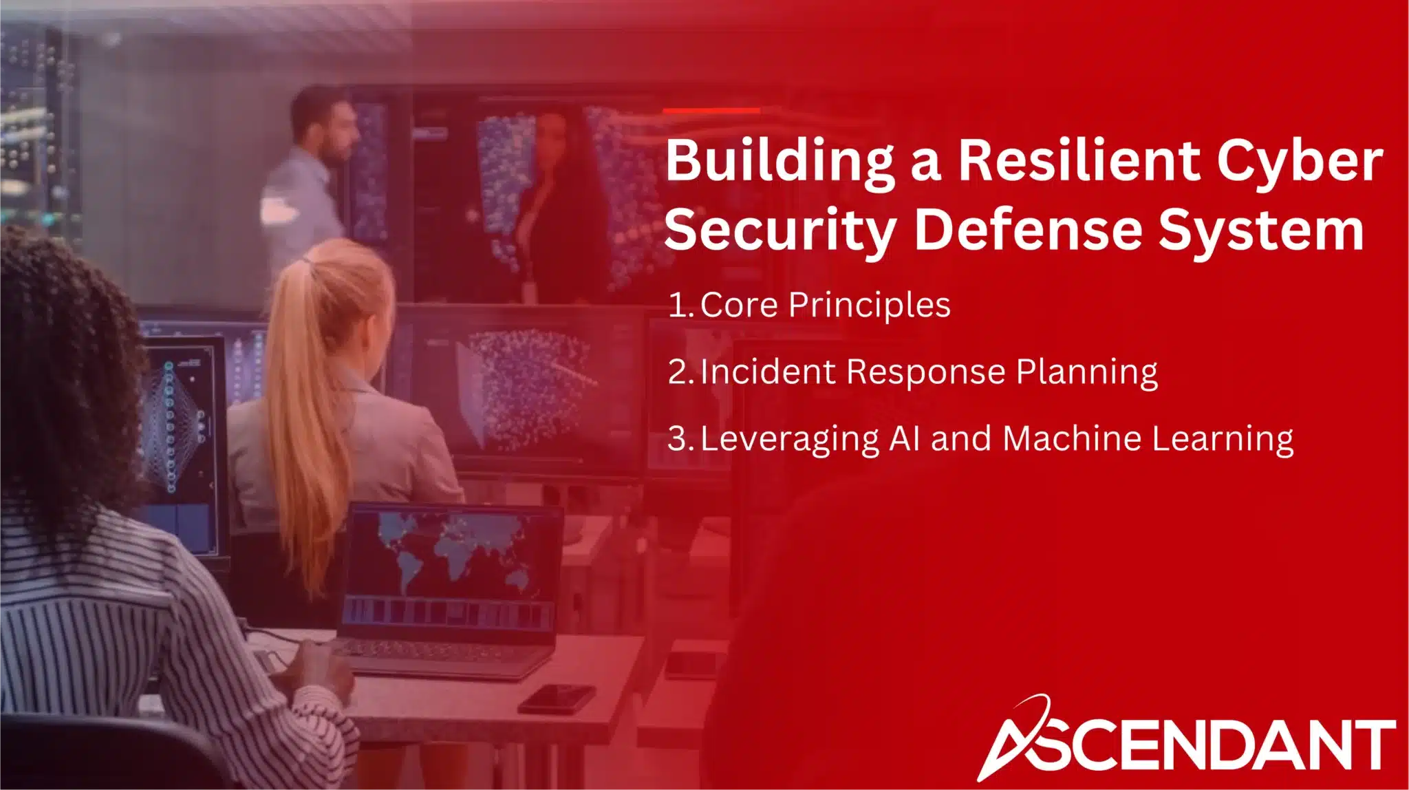 Building a Resilient Cyber Security Defense System 
1. Core Principles
2. Incident Response Planning
3.  Leveraging AI and Machine Learning