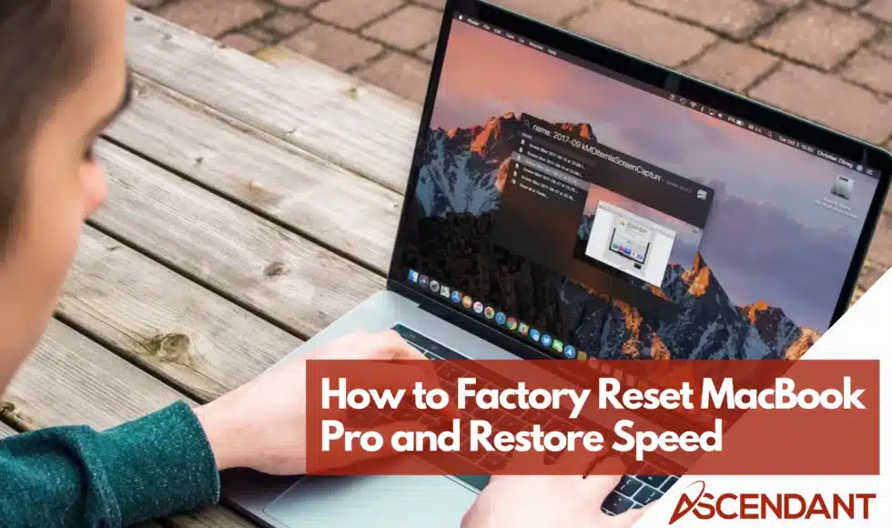 How to Factory Reset MacBook Pro and Restore Speed
