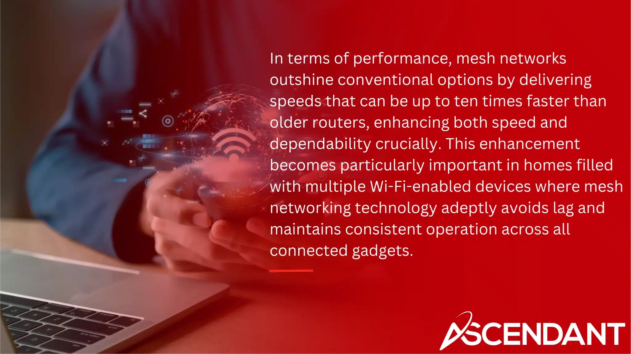 In terms of performance, mesh networks outshine conventional options by delivering speeds that can be up to ten times faster than older routers, enhancing both speed and dependability crucially. This enhancement becomes particularly important in homes filled with multiple Wi-Fi-enabled devices where mesh networking technology adeptly avoids lag and maintains consistent operation across all connected gadgets.