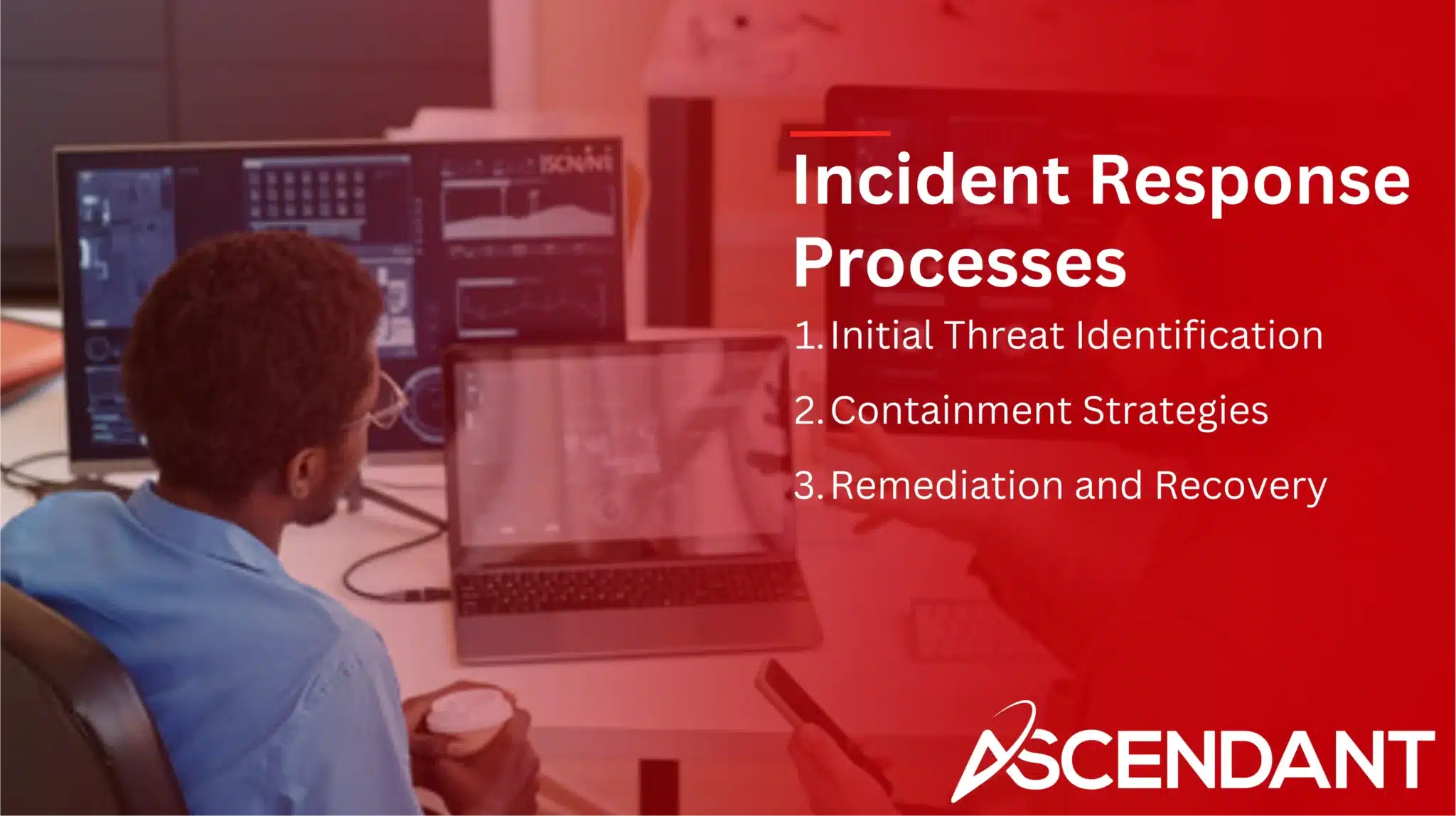 Incident Response Processes 1. Initial Threat Identification 2. Containment Strategies 3. Remediation and Recovery