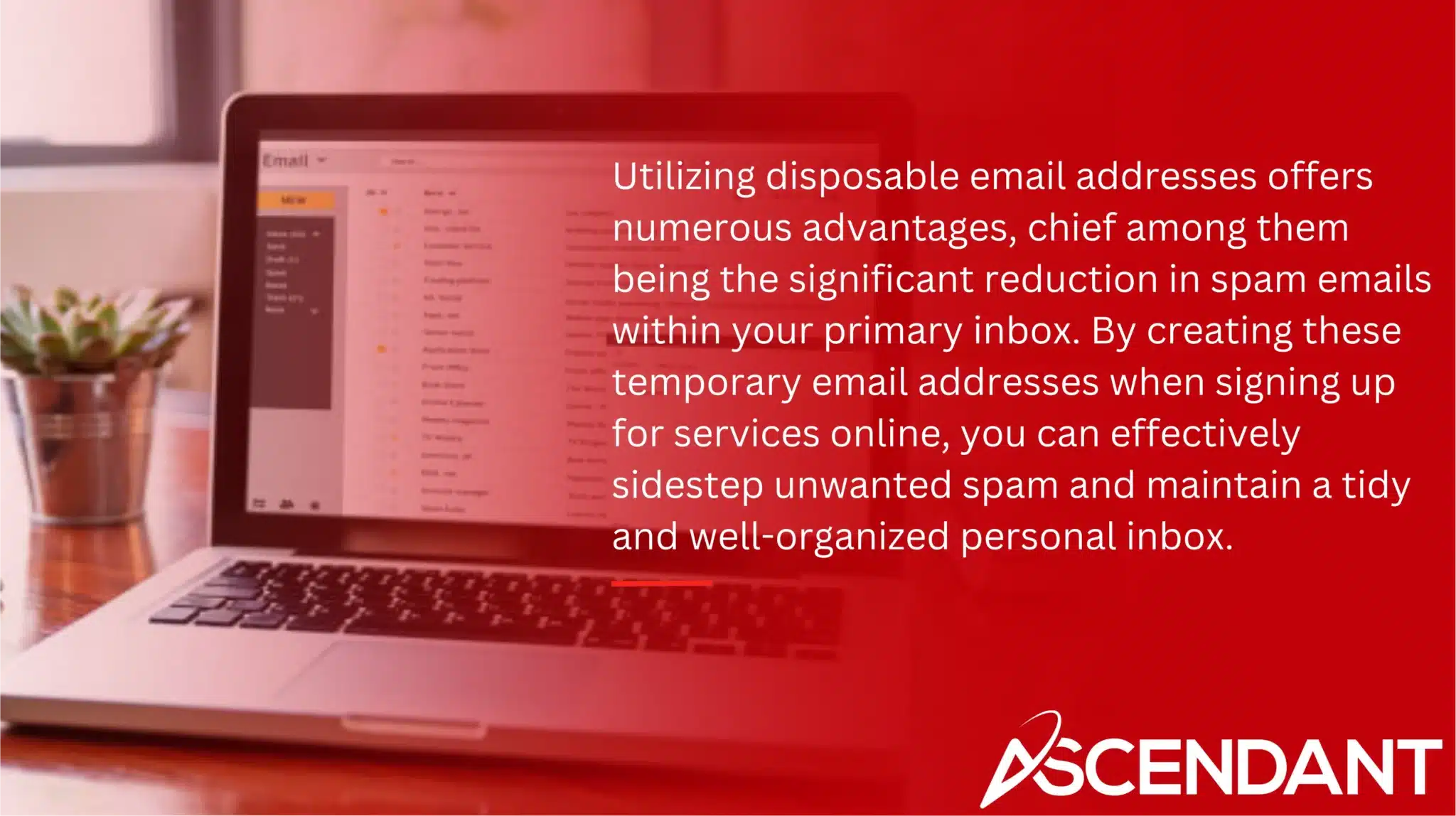 Utilizing disposable email addresses offers numerous advantages, chief among them being the significant reduction in spam emails within your primary inbox. By creating these temporary email addresses when signing up for services online, you can effectively sidestep unwanted spam and maintain a tidy and well-organized personal inbox.