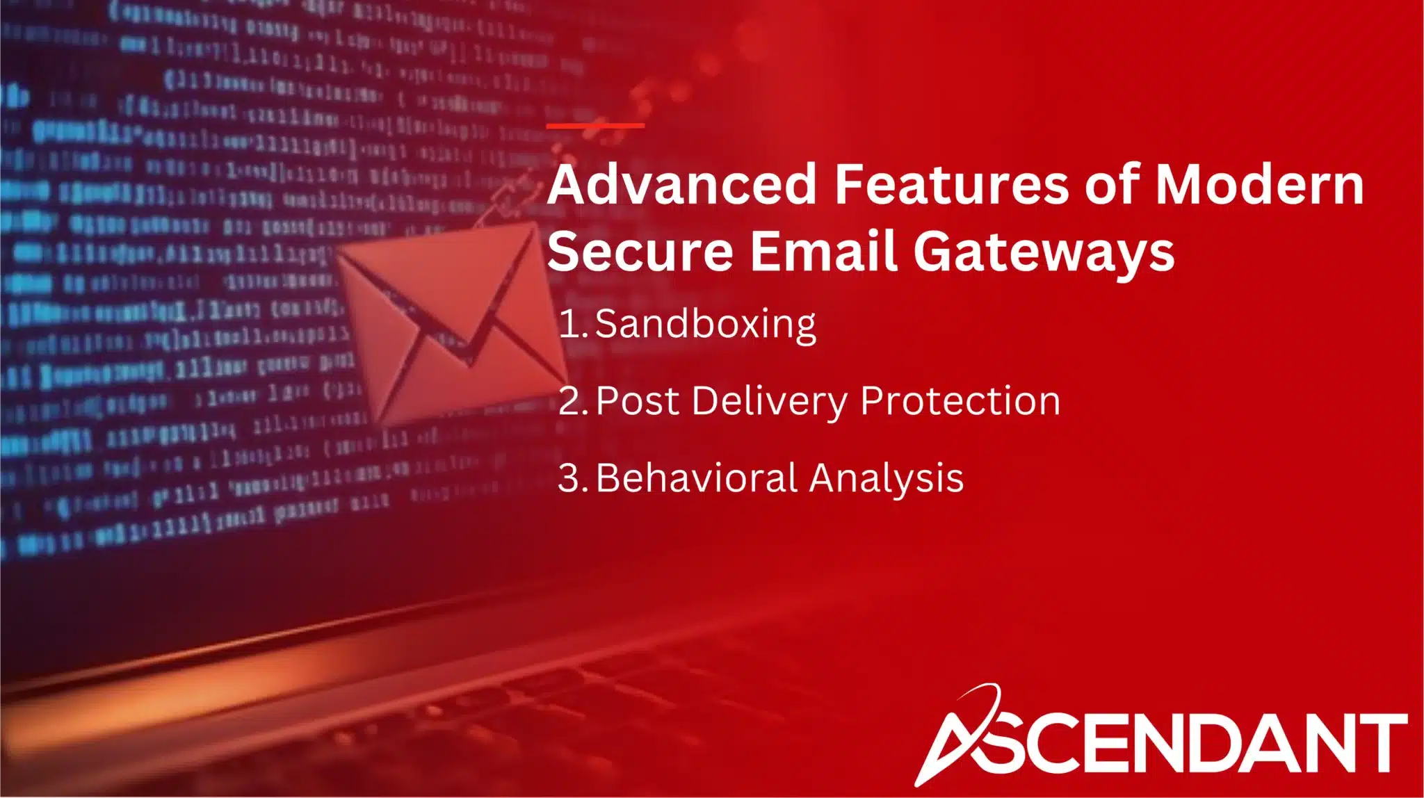 Advanced Features of Modern Secure Email Gateways
1. Sandboxing
2. Post Delivery Protection
3. Behavioral Analysis